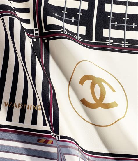 coco chanel winter scarf|Chanel scarf for sale.